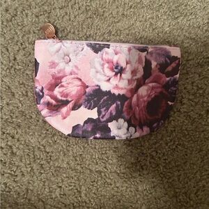 Floral Pink Coin Purse